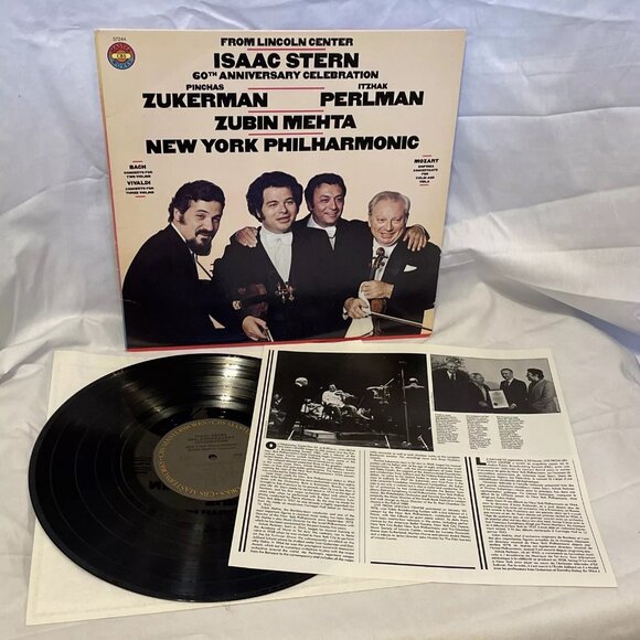 Isaac Stern 60th Anniversary Celebration (From Lincoln Center)(Vinyl, 1981) CBS - Picture 2 of 11